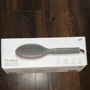 T3 Edge Heated Styling Brush - Black and Rose Gold